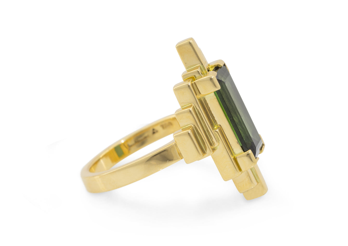 J3001 Gemstone Ring, Yellow Gold