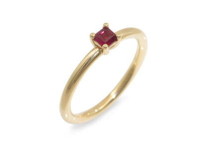 J3023 Precious Gemstone Engagement Ring, Yellow Gold