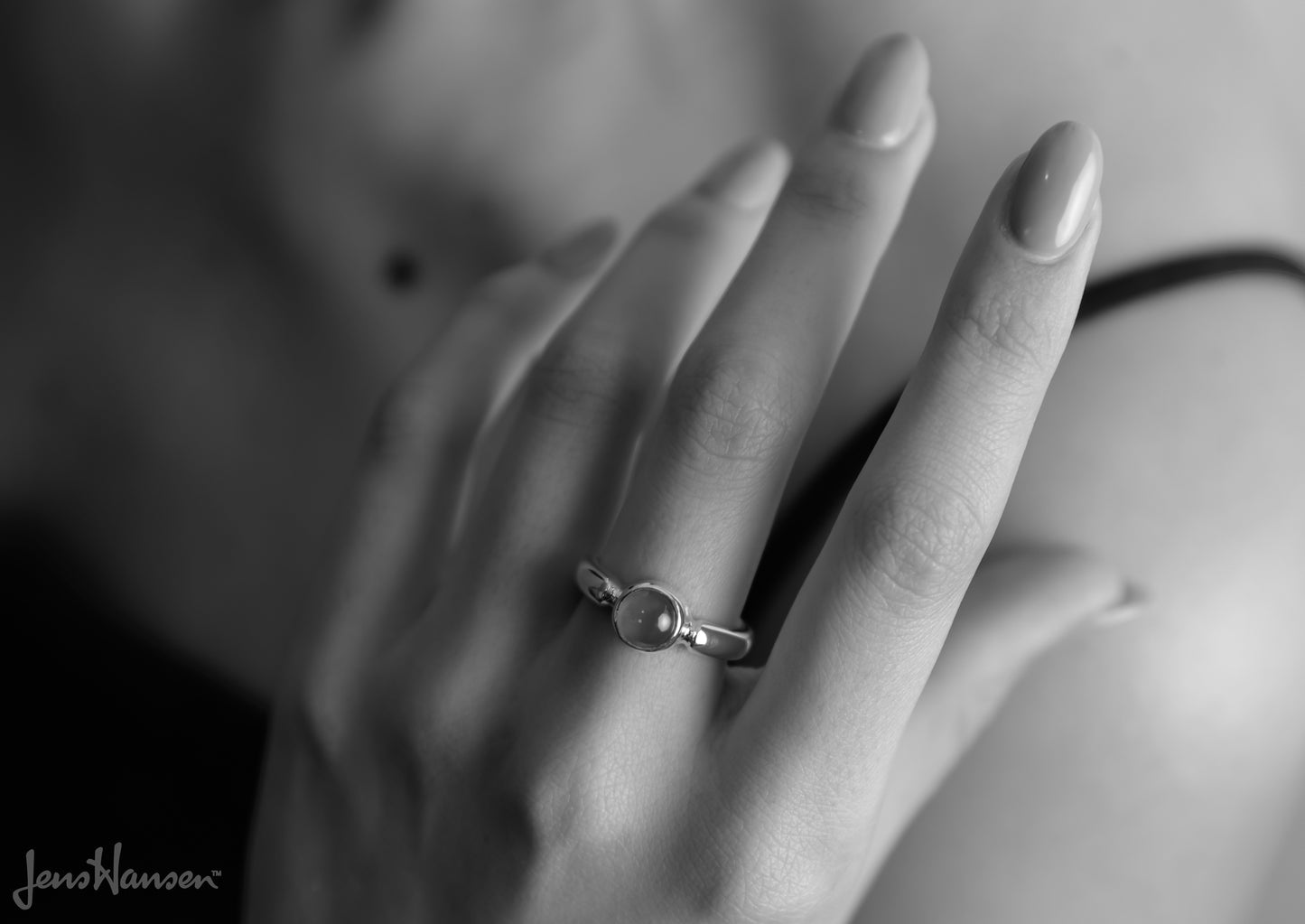 Sterling Silver & Star Ruby Ring