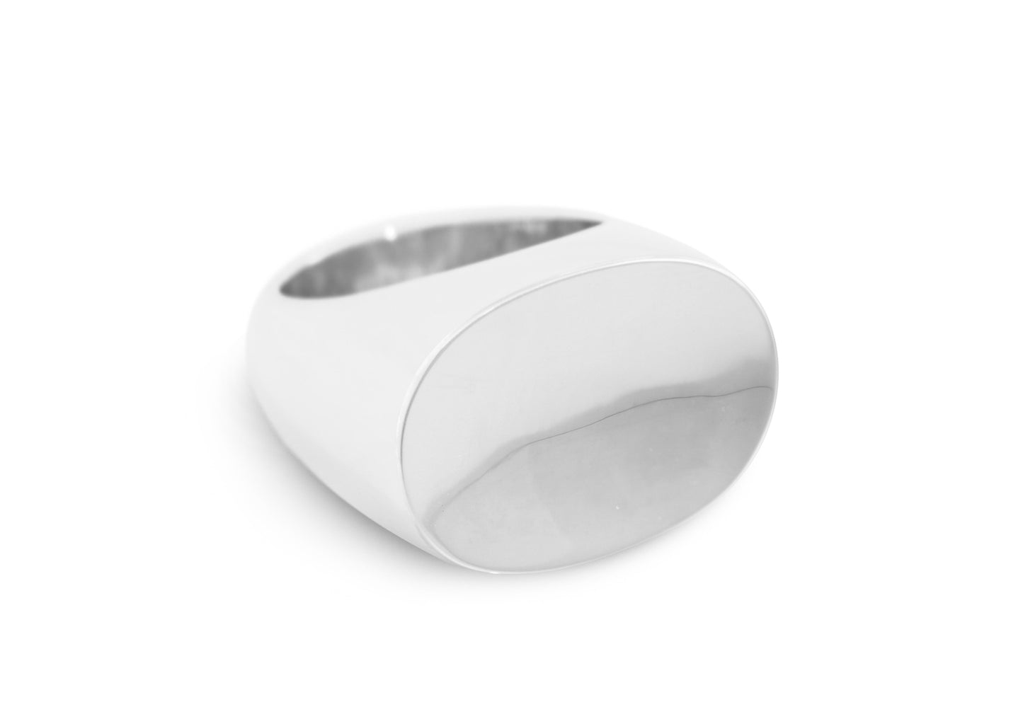 Sterling silver Concave Ring