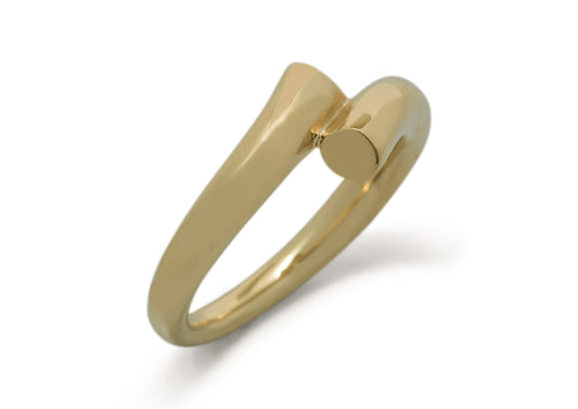 JW100 Dress Ring, Yellow Gold